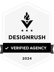 DesignRush Trusted Partnered