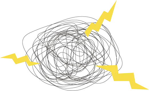 frustration and confusion